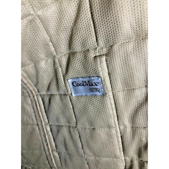 Beretta Sport Womens Quilted Coat Beige Thermore Insulated Cool Max Italy 12 - Picture 8 of 9